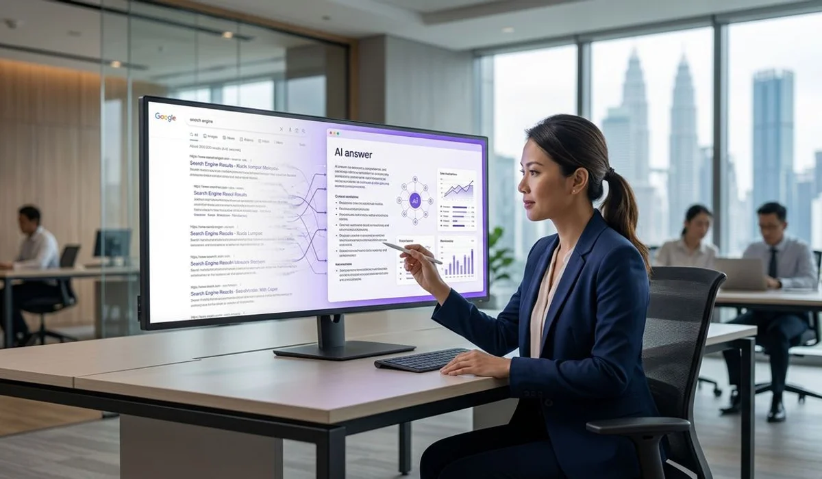 Search evolving from links to AI answers