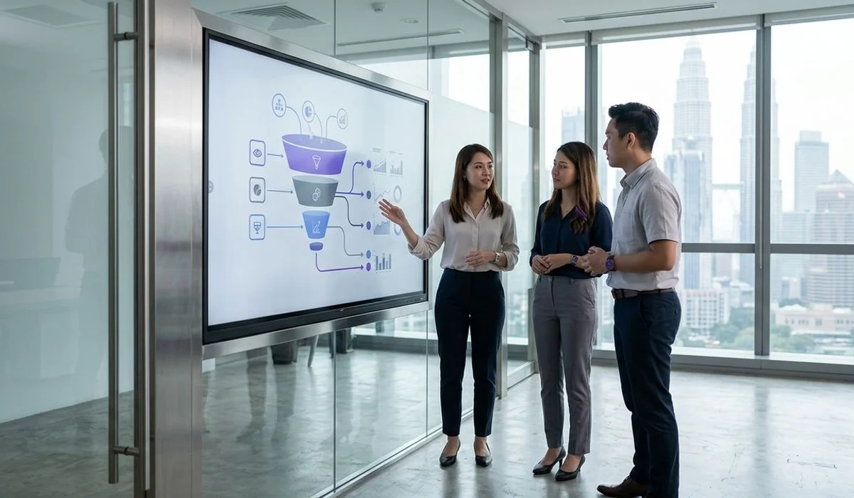Full-funnel campaign structure
